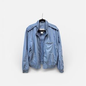 Vintage Light Blue Bomber Jacket/Windbreaker